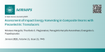 Assessment of impact energy harvesting in composite beams with piezoelectric transducers. Sensors 21(22), art (2)